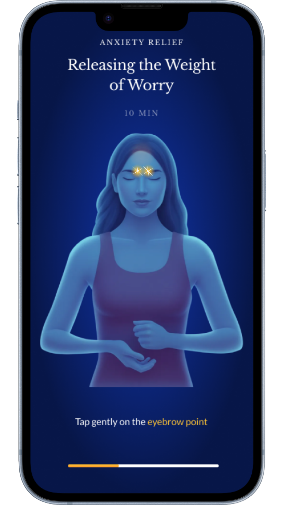 NeuroTap App - Releasing the Weight of Worry